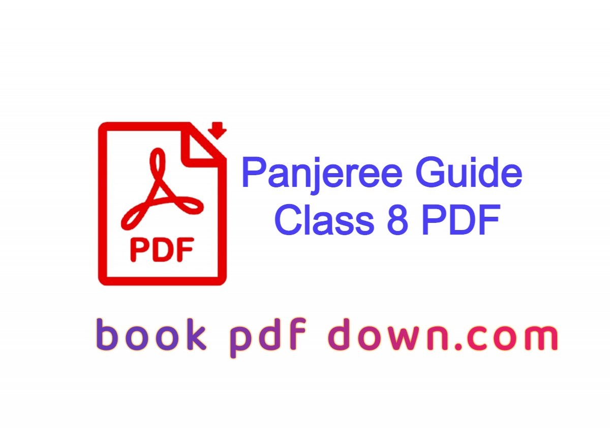 Panjeree Guide for Class 8 PDF 2023 Free Download