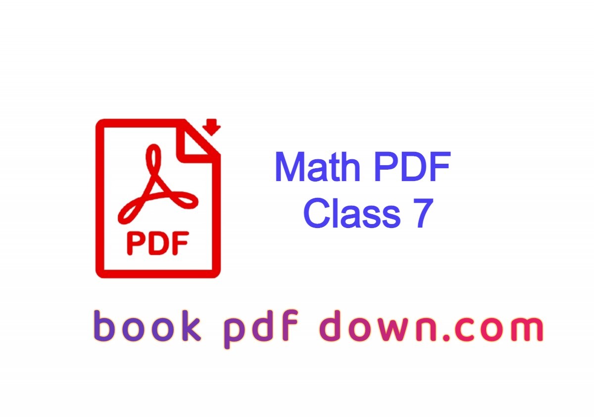 Class 7 Math Book PDF with Guide Book Download