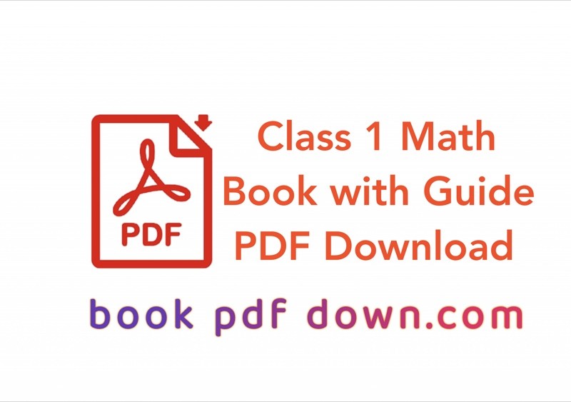 Class 1 Math Book with Guide PDF Download