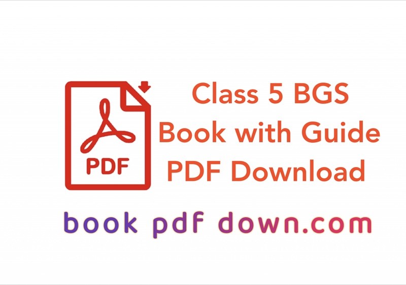 Class 5 Bangladesh and Global Studies (BGS) Book with Guide PDF Download