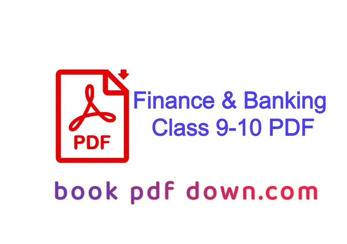 Class 9-10 (SSC) Finance and Banking Book PDF with Guide Book Download