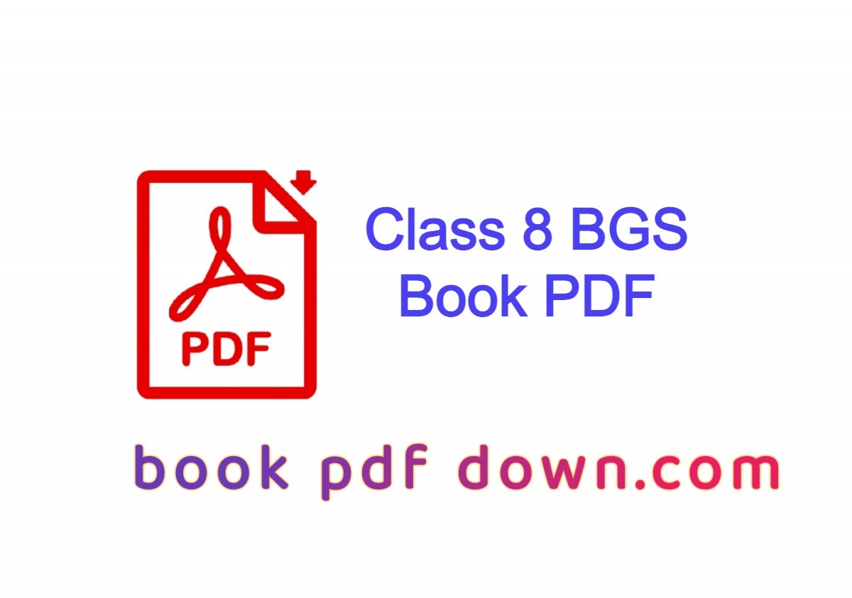 Class 8 BGS Book PDF with Guide Book Download